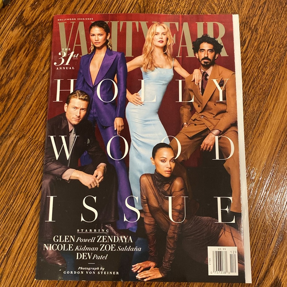 Vanity Fair Magazine - 2024/2025 Hollywood Issue - Zendaya - Nicole Kidman